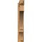 Ekena Millwork Balboa Craftsman Rough Sawn Outlooker, Western Red Cedar, 6"W x 36"D x 40"H OUT06X36X40BOA04RWR - alternate 3